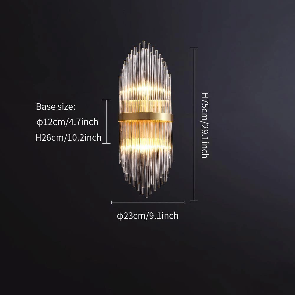 Vakkerlight Crystal Wall Lamp