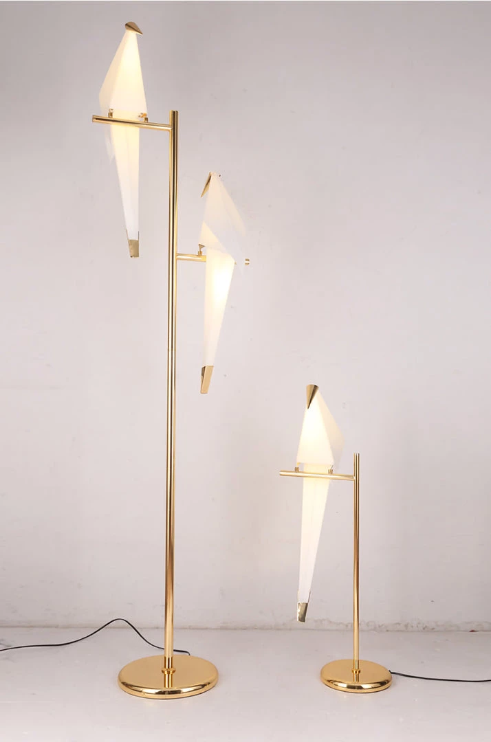 Vakkerlight Floor Lamps Perching Bird Floor Lamp