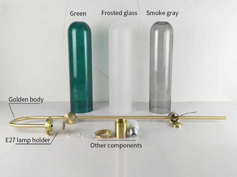 Vakkerlight Glass Wall Sconce/Pendant Lamp