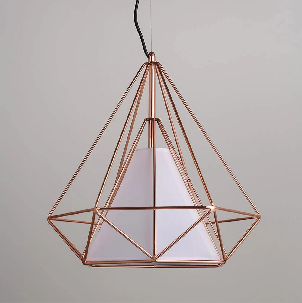 Vakkerlight Pendant Lights Diamond Cage Metal Pendant