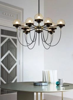 Vakkerlight Glass Ball Chandelier Chandeliers