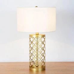 Vakkerlight Openwork Metal Table Lamp