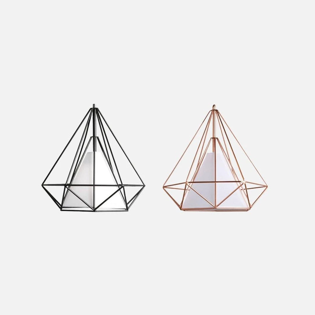 Vakkerlight Pendant Lights Diamond Cage Metal Pendant