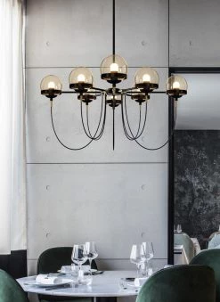 Vakkerlight Glass Ball Chandelier Chandeliers