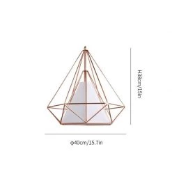 Vakkerlight Pendant Lights Diamond Cage Metal Pendant