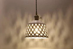 Vakkerlight Openwork Ceramic Pendant Lamp Pendant Lights