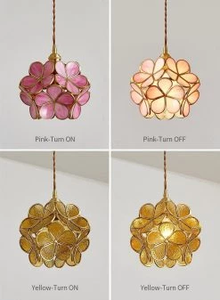 Vakkerlight Glass Petal Pendant Lights