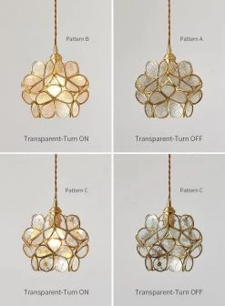 Vakkerlight Glass Petal Pendant Lights