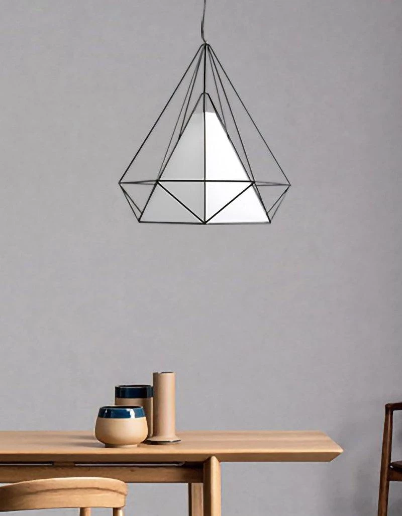 Vakkerlight Pendant Lights Diamond Cage Metal Pendant