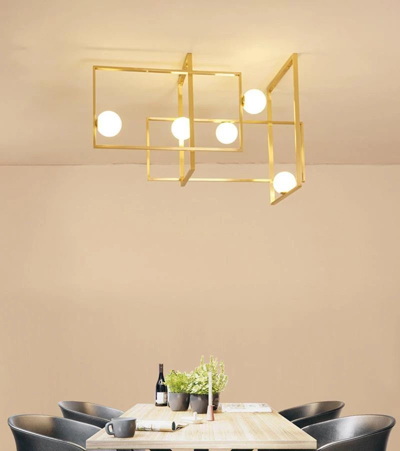 Vakkerlight Mondrian Glass Ceiling Light