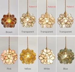 Vakkerlight Glass Petal Pendant Lights