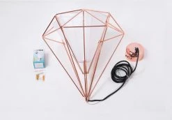 Vakkerlight Pendant Lights Diamond Cage Metal Pendant