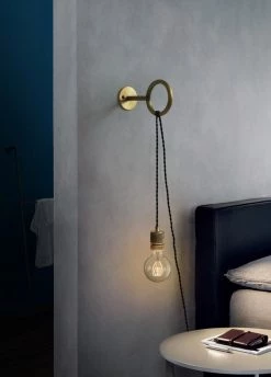 Vakkerlight Loop Minimalist Wall Light With Wall Socket
