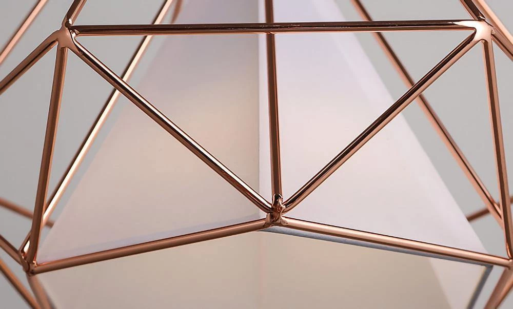 Vakkerlight Pendant Lights Diamond Cage Metal Pendant