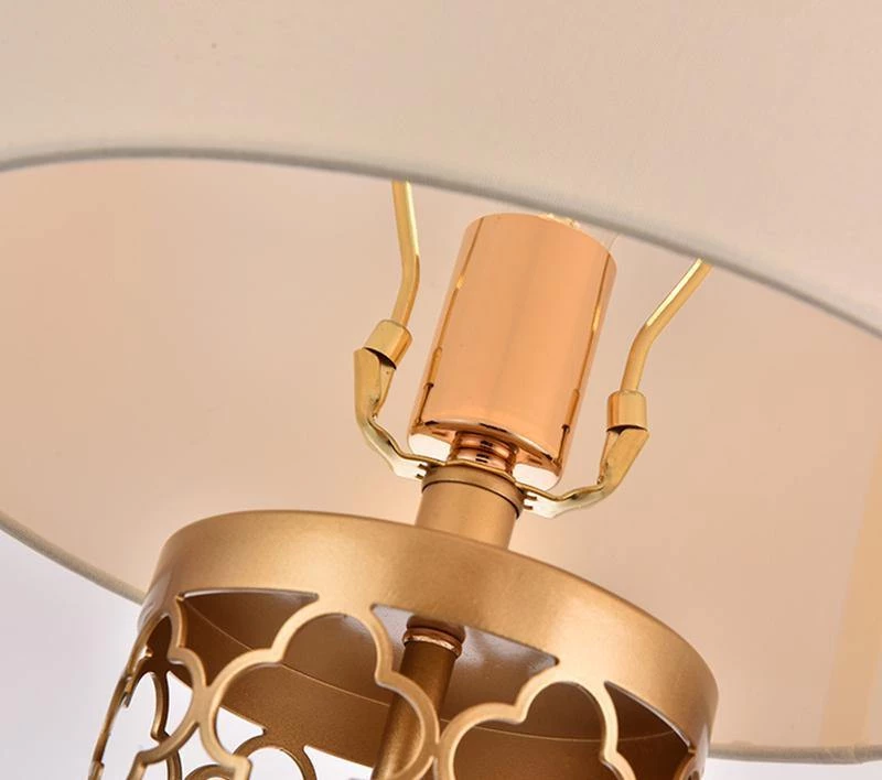 Vakkerlight Openwork Metal Table Lamp