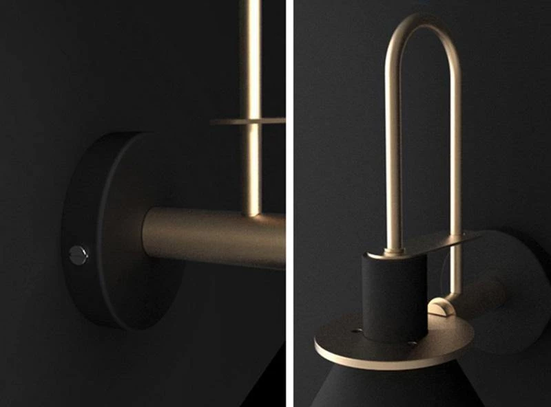 Vakkerlight Wall Sconces Nordic Metal Wall Sconce