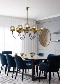 Vakkerlight Glass Ball Chandelier Chandeliers