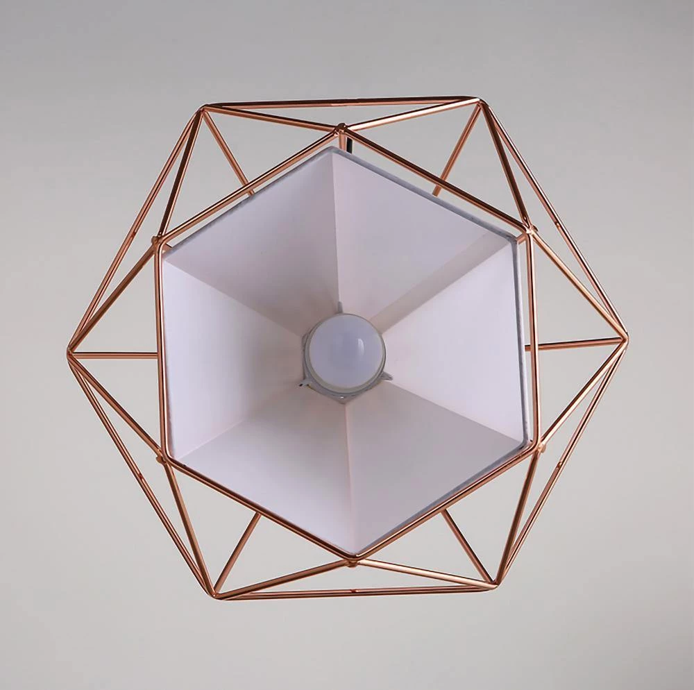 Vakkerlight Pendant Lights Diamond Cage Metal Pendant