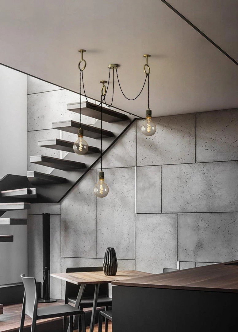 Vakkerlight Chandeliers Industrial Spider Chandelier