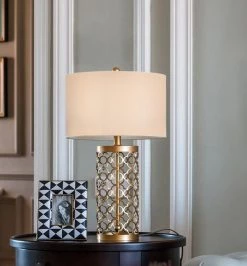 Vakkerlight Openwork Metal Table Lamp