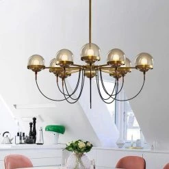 Vakkerlight Glass Ball Chandelier Chandeliers