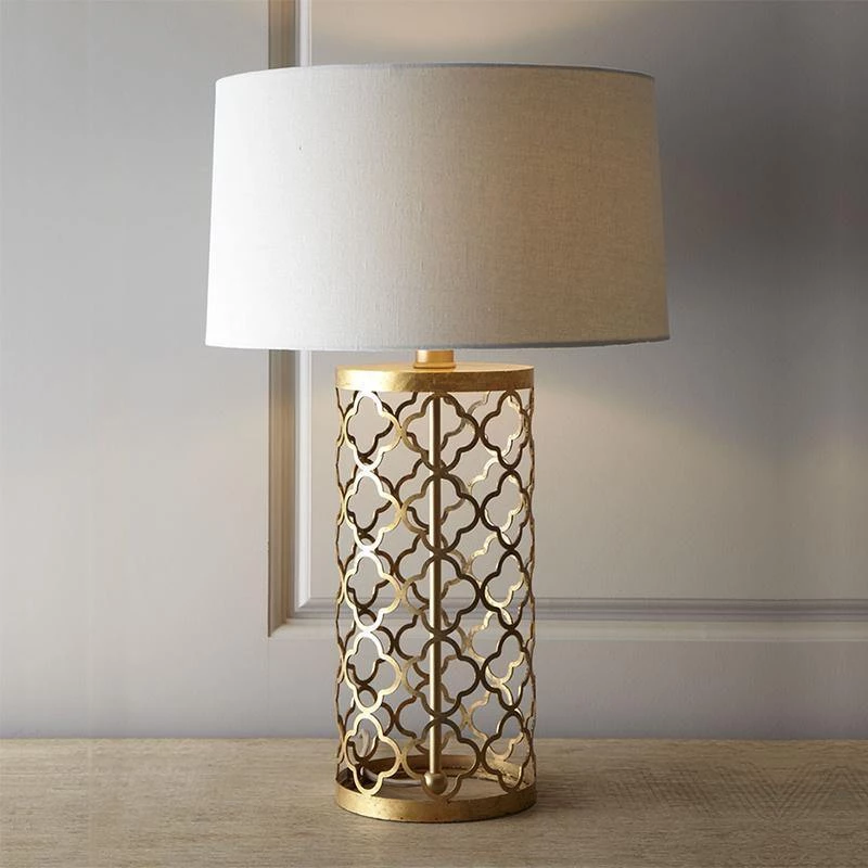Vakkerlight Openwork Metal Table Lamp