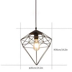 Vakkerlight Diamond Hanging Light Pendant Lights