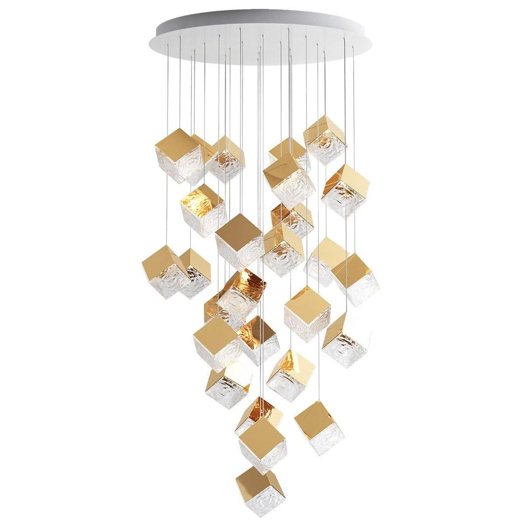 Vakkerlight Living Room Pyrite Chandelier