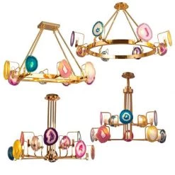 Vakkerlight Agate Chandelier
