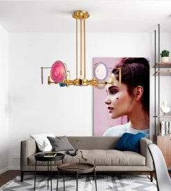 Vakkerlight Agate Chandelier
