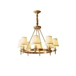 Vakkerlight Chandeliers Antique Brass Chandelier