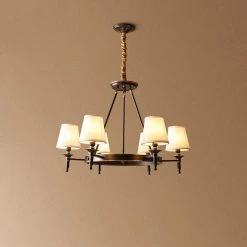 Vakkerlight Chandeliers Antique Brass Chandelier