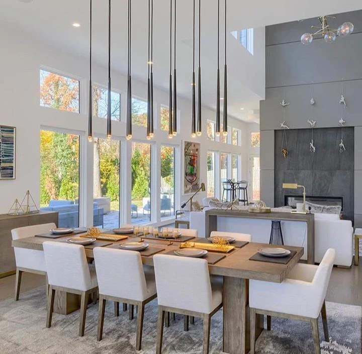 Vakkerlight Aquitaine Long Chandeliers