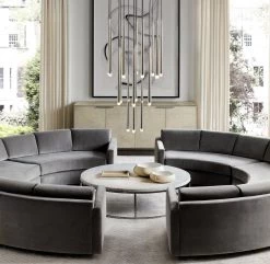 Vakkerlight Aquitaine Round Chandelier Living Room