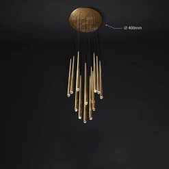 Vakkerlight Aquitaine Round Chandelier Living Room