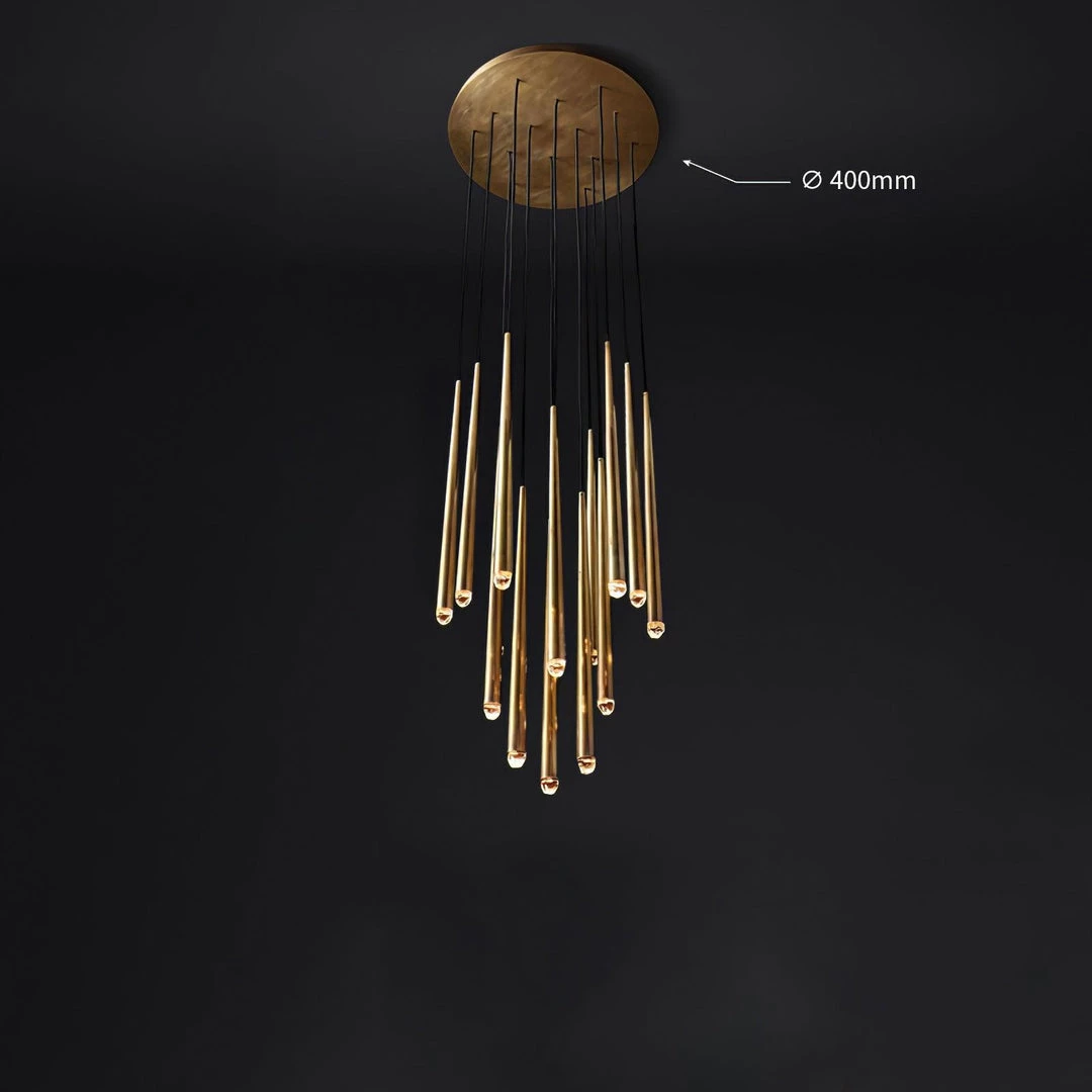 Vakkerlight Aquitaine Round Chandelier Living Room