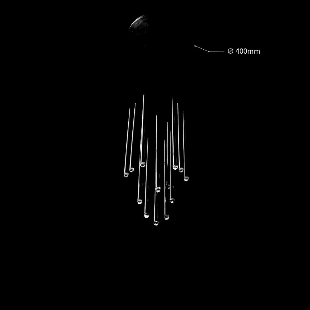 Vakkerlight Aquitaine Round Chandelier Living Room