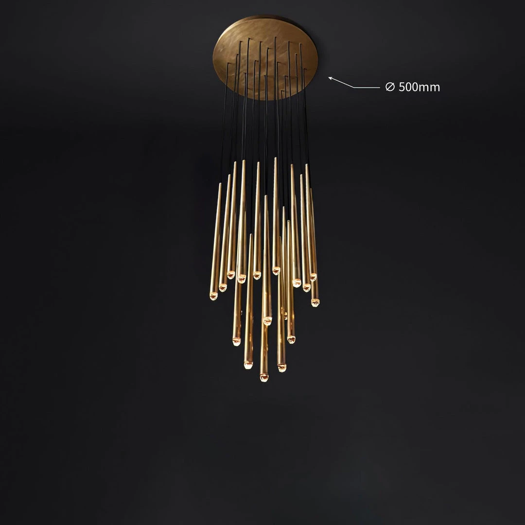 Vakkerlight Aquitaine Round Chandelier Living Room