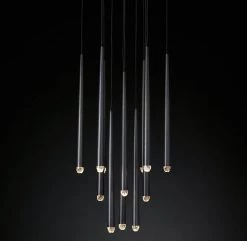 Vakkerlight Aquitaine Round Chandelier Living Room