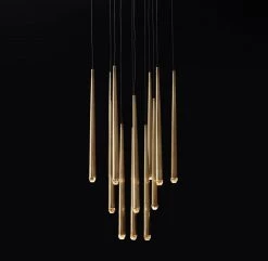 Vakkerlight Aquitaine Round Chandelier Living Room