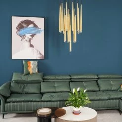 Vakkerlight Aquitaine Round Chandelier Living Room