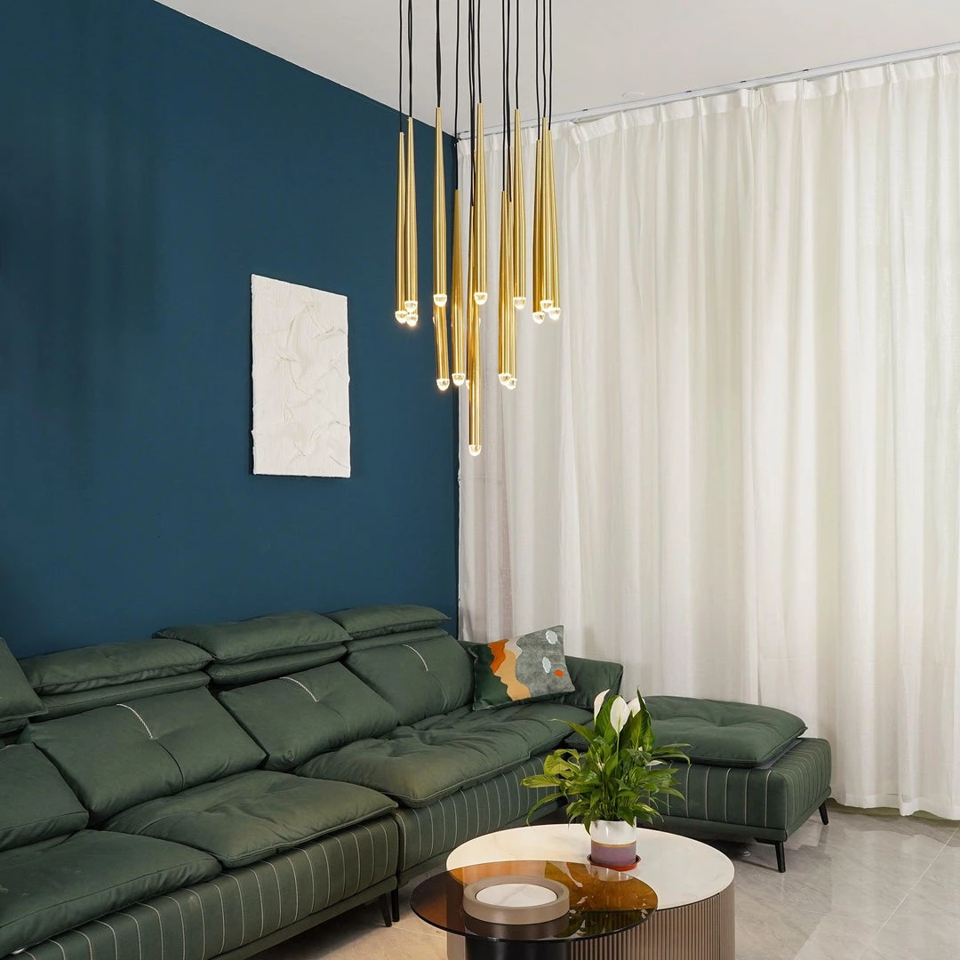 Vakkerlight Aquitaine Round Chandelier Living Room