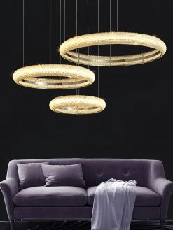 Vakkerlight Asscher Ring Chandelier