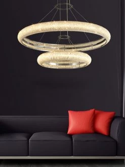 Vakkerlight Asscher Ring Chandelier