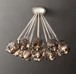 Vakkerlight Ceiling Lamp Flushmount Crystal Ball