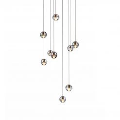 Vakkerlight Ball Crystal Pendant Light