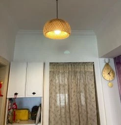 Vakkerlight Bamboo Braided Pendant Lamp Pendant Lights
