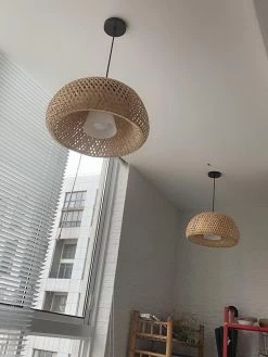 Vakkerlight Bamboo Braided Pendant Lamp Pendant Lights