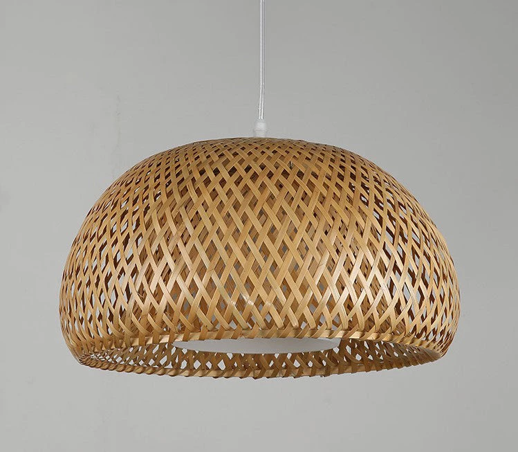 Vakkerlight Bamboo Braided Pendant Lamp Pendant Lights