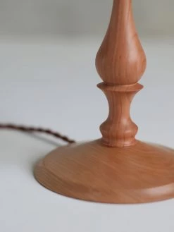 Vakkerlight Bellini Wooden Turned Table Lamp Table Lamps